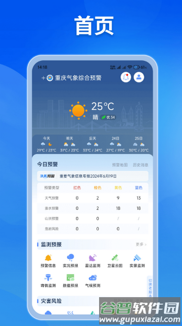 重庆综合预警官方版截图1