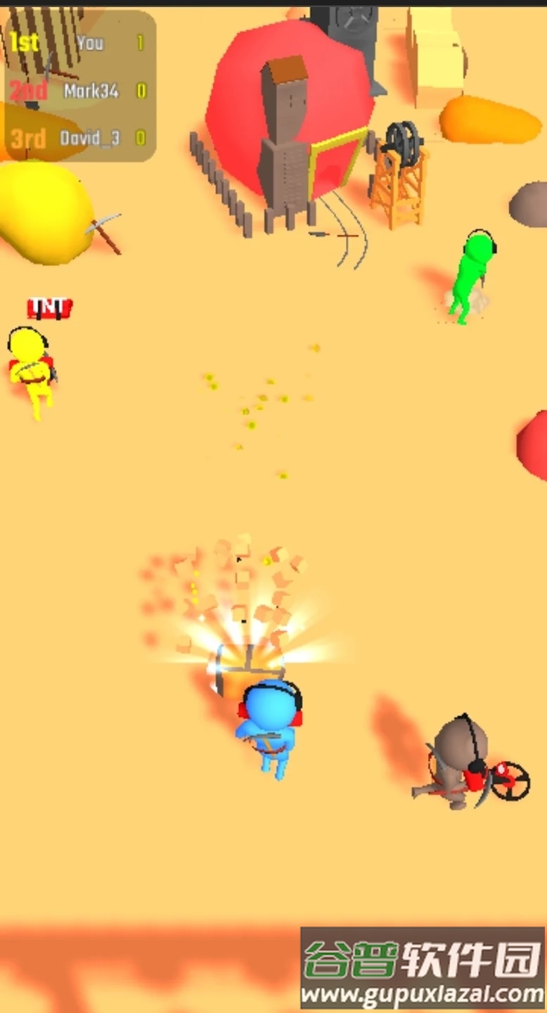 火柴人宝藏猎人游戏(Treasure Hunter)截图2