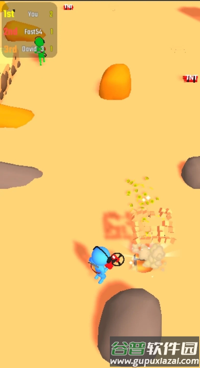 火柴人宝藏猎人游戏(Treasure Hunter)截图3