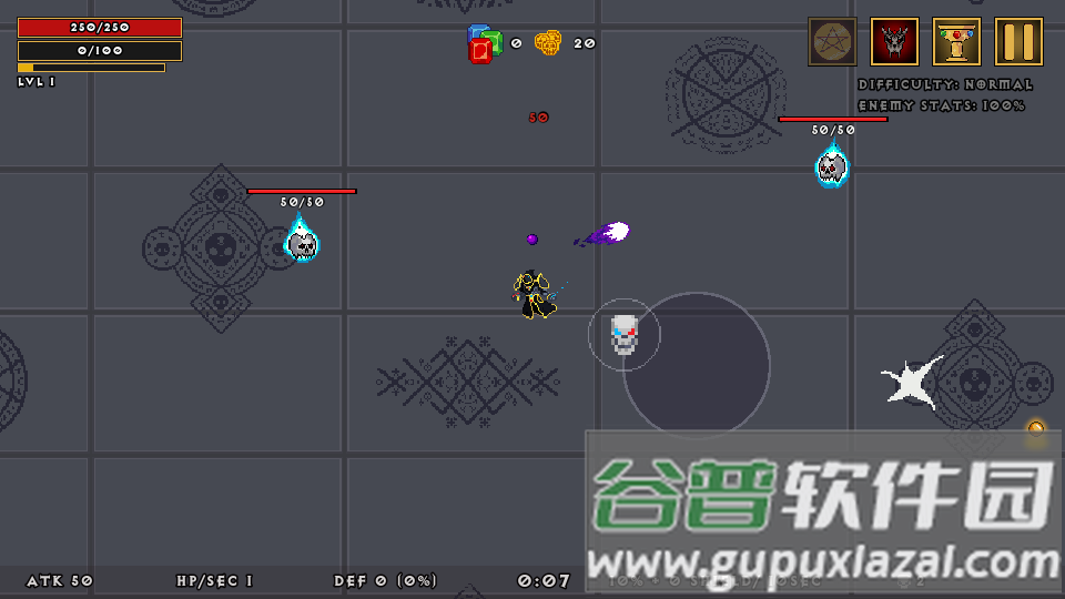 像素法师生存(Pixel Mage Survival)截图1