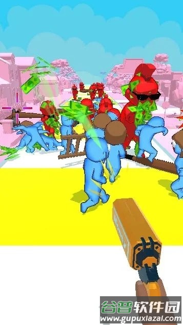 金钱射击跑游戏(money shot run)截图1