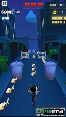 会跑酷的猫游戏截图2