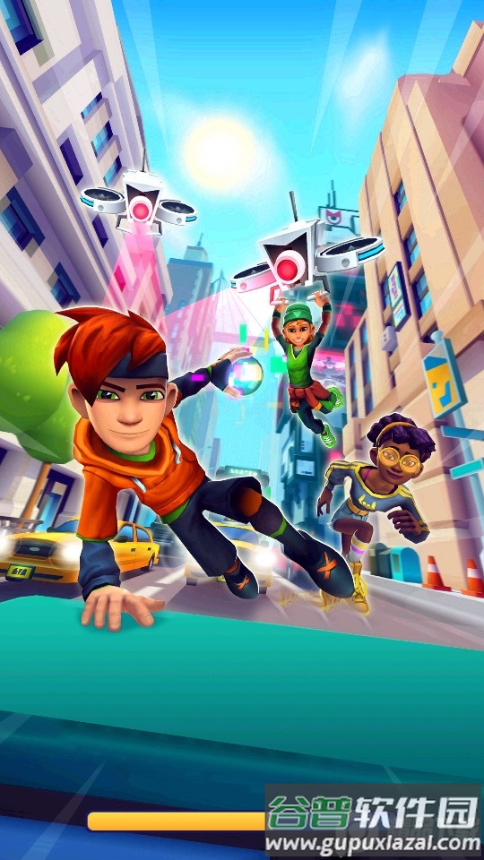 地铁酷跑版全皮肤全滑板截图5