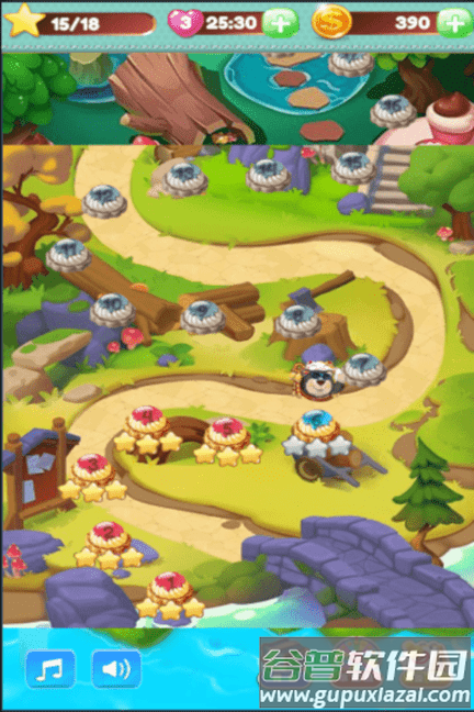 饼干碰碰碰小游戏截图1