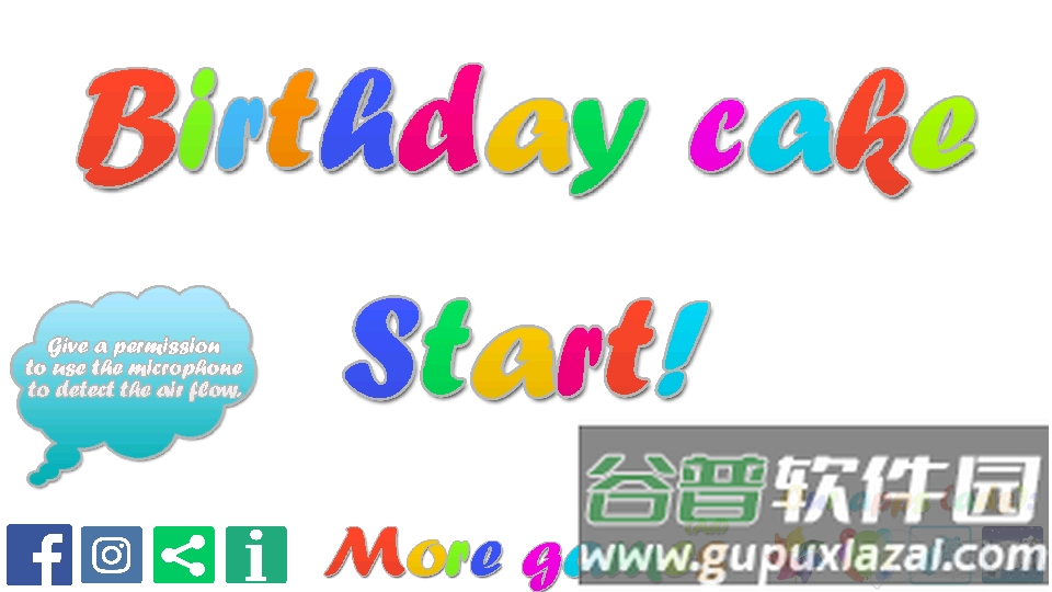模拟吹生日蛋糕(Birthday cake)截图3