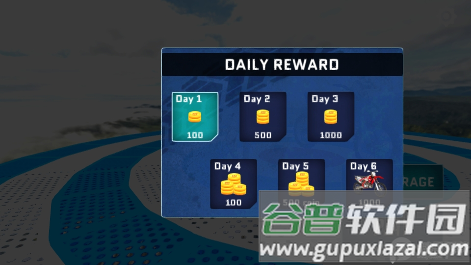 脚踏车特技3D游戏安卓版截图1