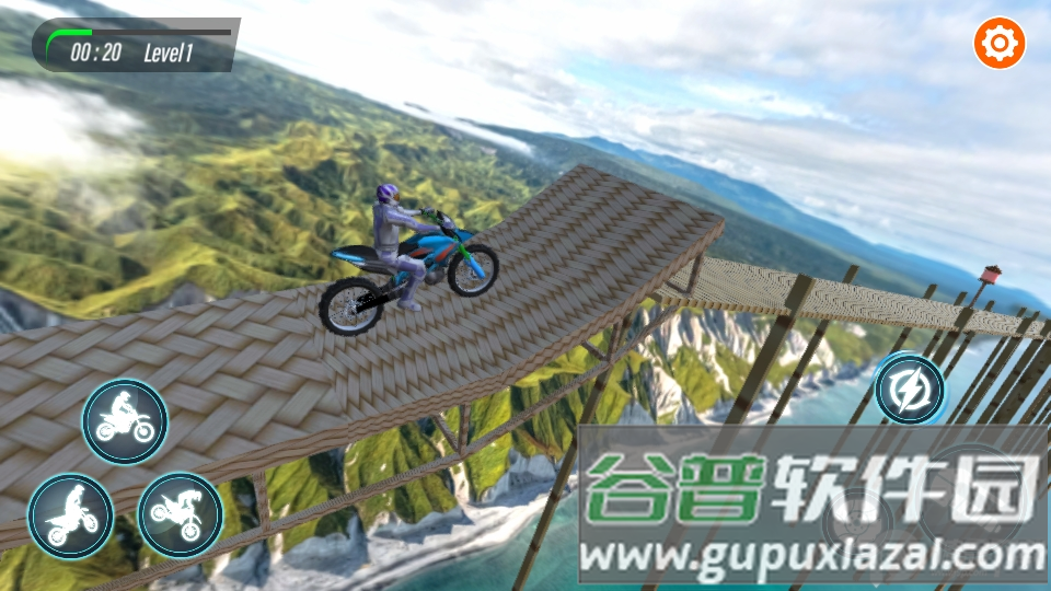 脚踏车特技3D游戏安卓版截图2