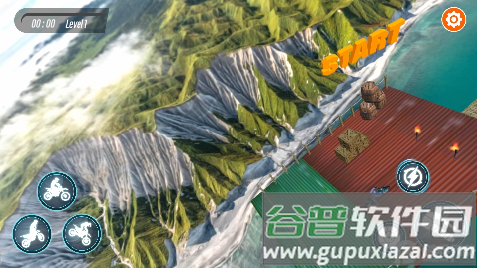 脚踏车特技3D游戏安卓版截图3