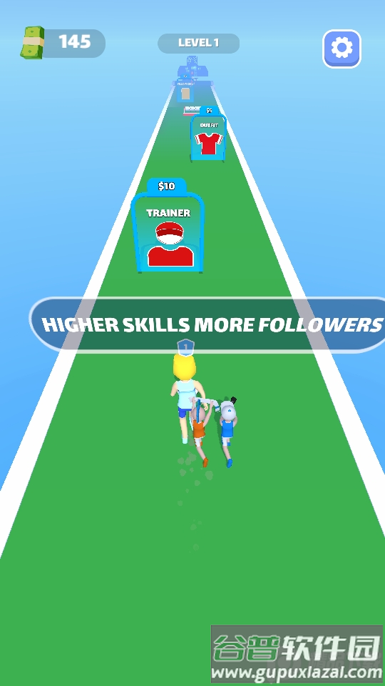 黄金足球跑酷(Football Gold Ball Soccer Run)安卓版截图2