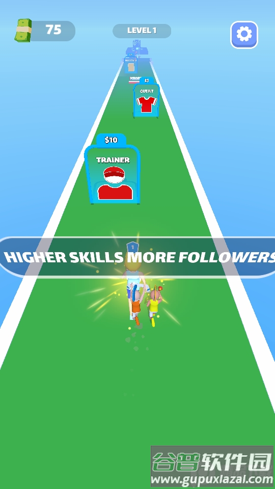 黄金足球跑酷(Football Gold Ball Soccer Run)安卓版截图3