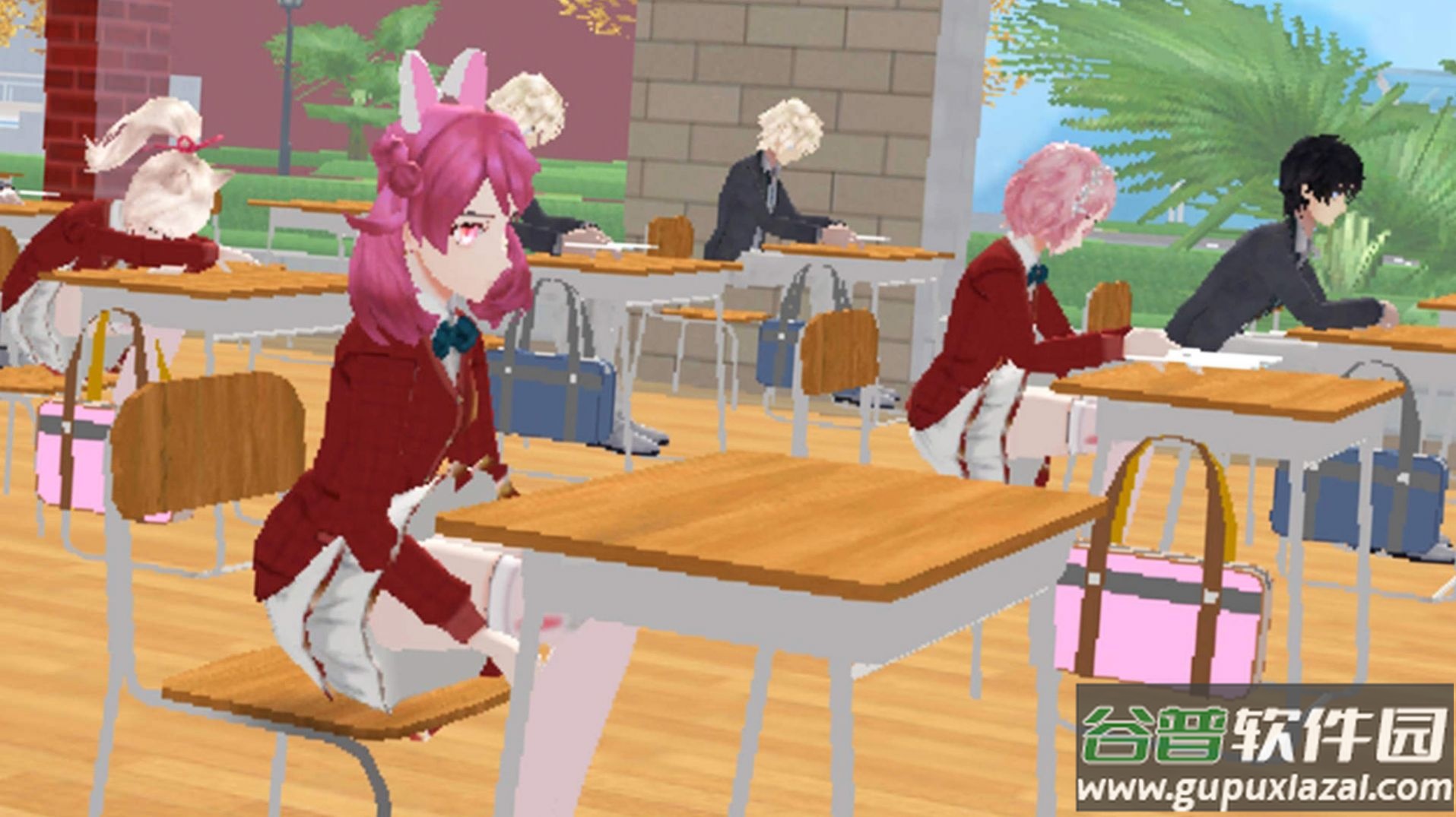 美少女恋爱高校游戏