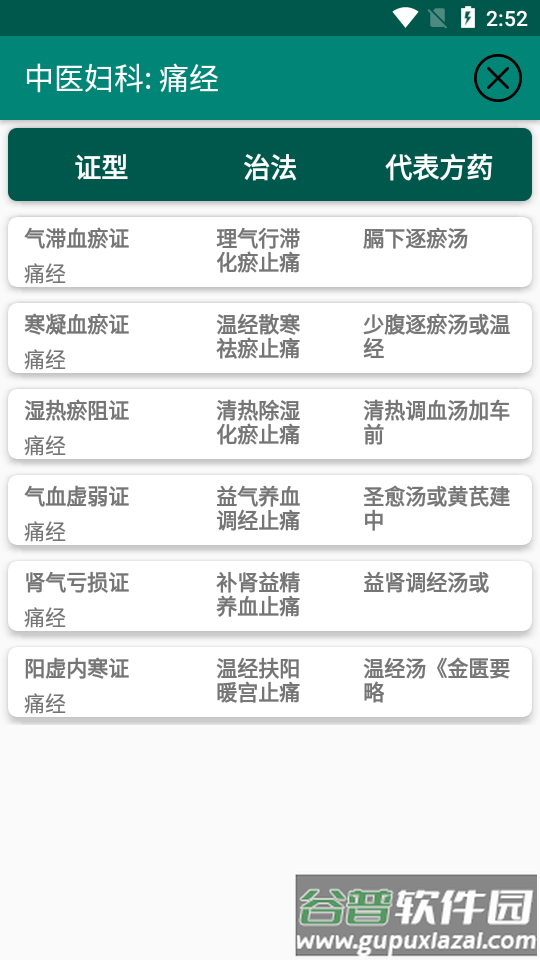 中医妇科软件截图2