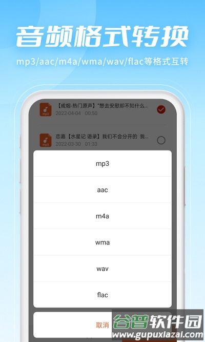 金舟音频剪辑转换软件手机版截图3