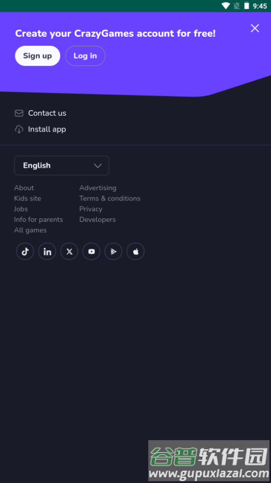 游戏盒子(crazygames)手机版下载截图1