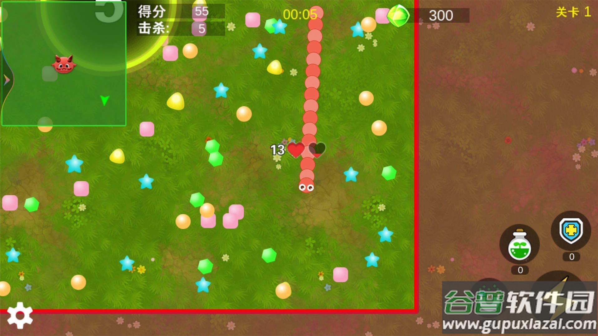 贪吃的蛇蛇截图4