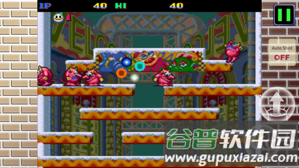 雪人兄弟小游戏截图1