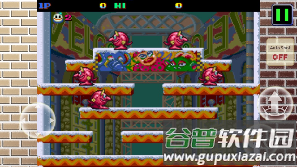 雪人兄弟小游戏截图2