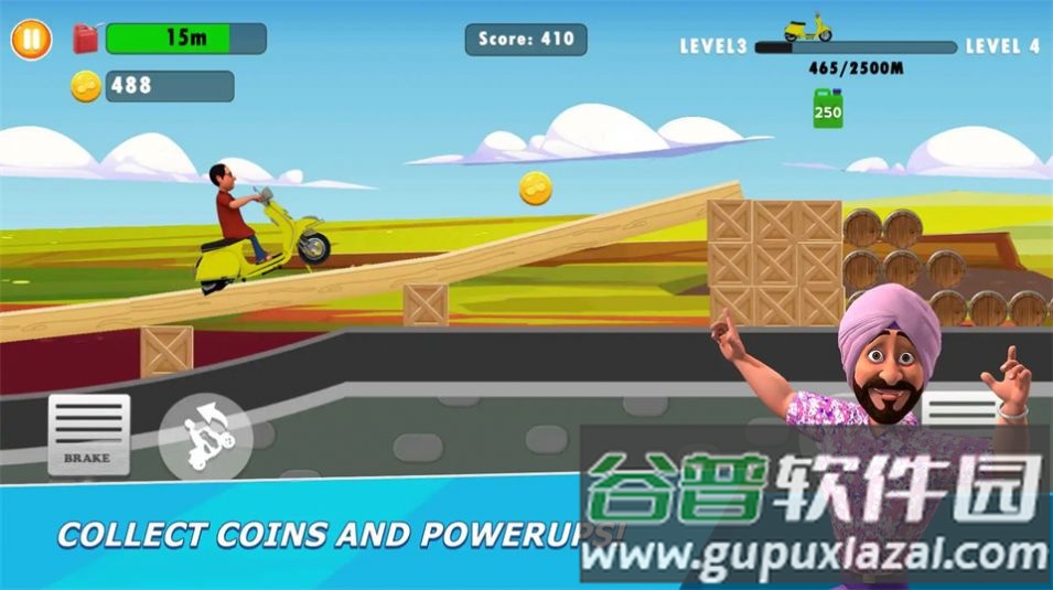 比德滑板车比赛游戏(Bhide Scooter Race)