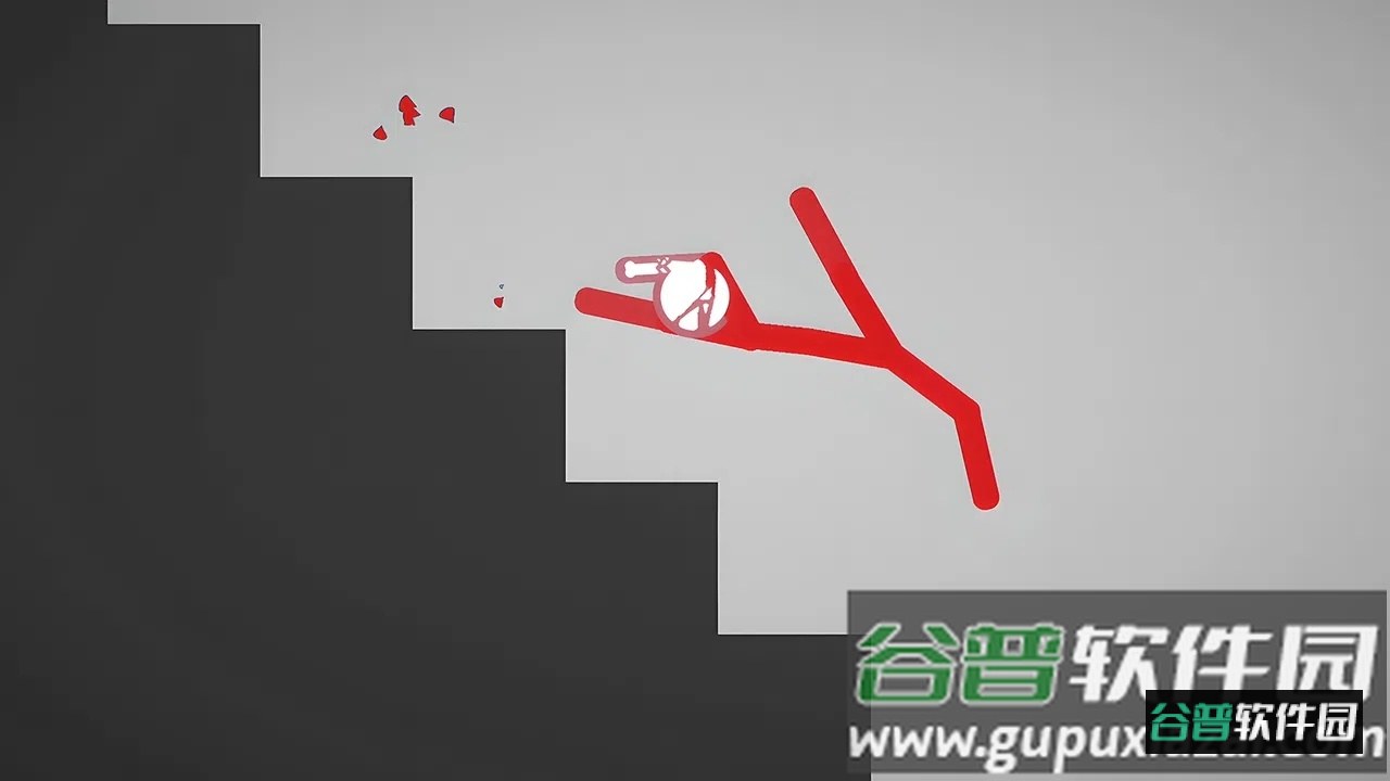 摧毁红色火柴人