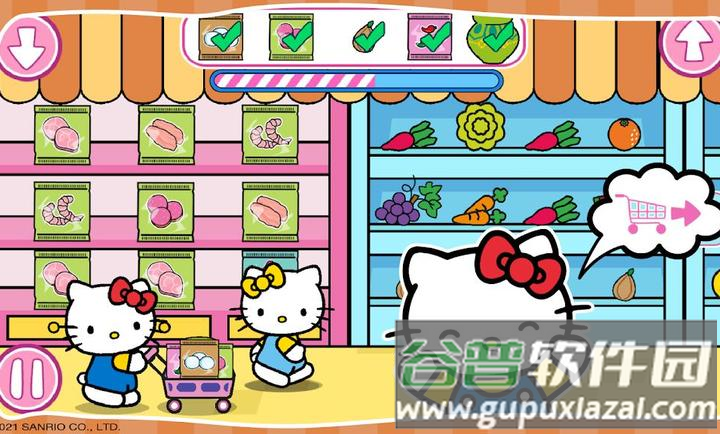 凯蒂猫孩子超级市场游戏(凯蒂猫安装器)截图2