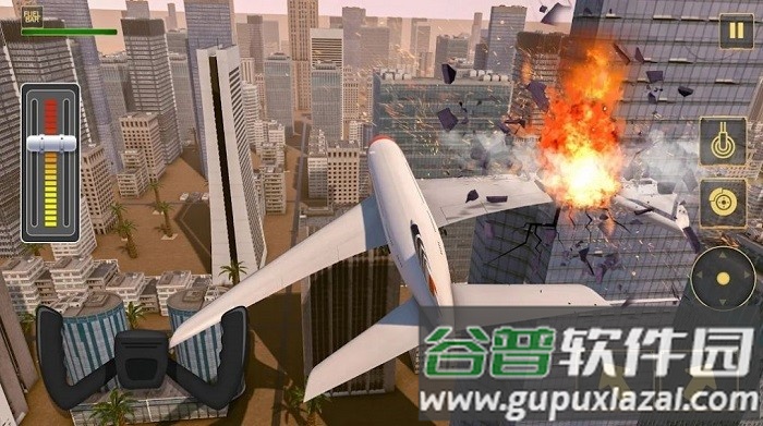飞机冲击坠毁模拟器游戏(Plane Crash Simulator)截图2