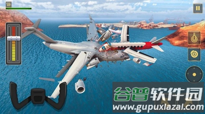 飞机冲击坠毁模拟器游戏(Plane Crash Simulator)截图3