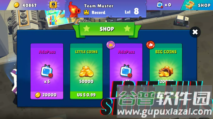 火柴人格斗小队游戏截图1