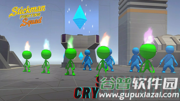 火柴人格斗小队游戏截图2