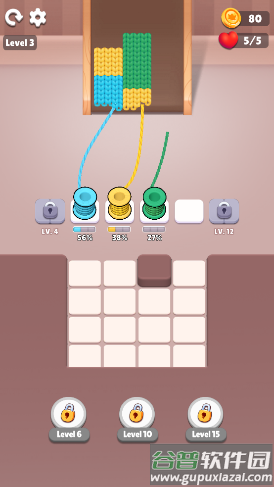 彩色针织品游戏(Color Knitzy)截图4