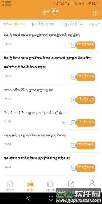 金格桑青海电视台截图3