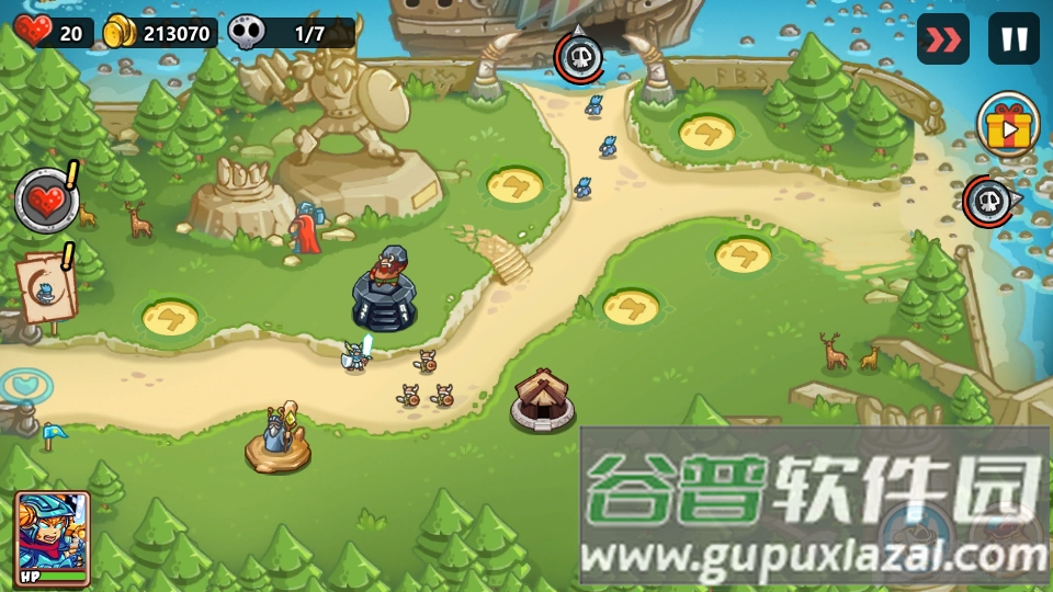 王国保卫战英雄传说无限钻石截图3