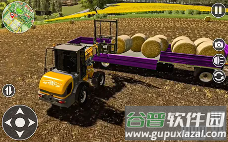 重型拖拉机模拟器游戏(Farming Game- Tractor Game 3d)截图2