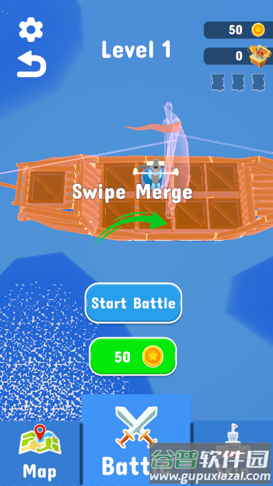 合并攻城轮船手游(Merge Siege Ship)截图4