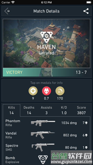 Spike Stats app截图2