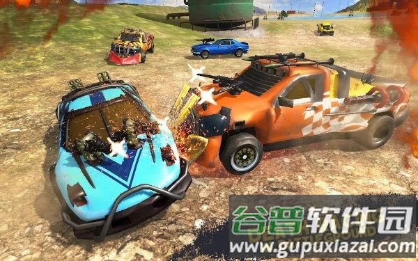 金属狂怒汽车狂手机版(metal rage car madness)截图1