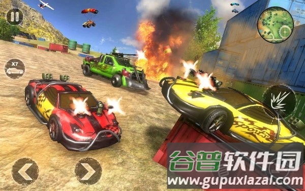 金属狂怒汽车狂手机版(metal rage car madness)截图2