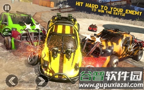 金属狂怒汽车狂手机版(metal rage car madness)截图3