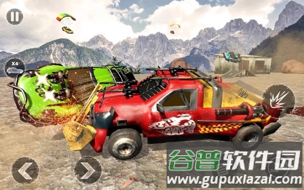 金属狂怒汽车狂手机版(metal rage car madness)截图4