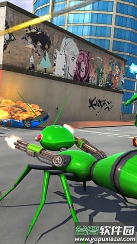 蚂蚁变形机器人游戏