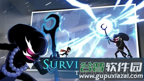 阴影战士火柴人勇士队截图3