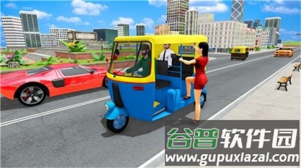 驾驶人力车运输模拟游戏(AUTO RIKSHAW SIMULATOR)