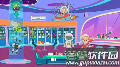 假装玩太空小镇Pretend Play Space Town截图2
