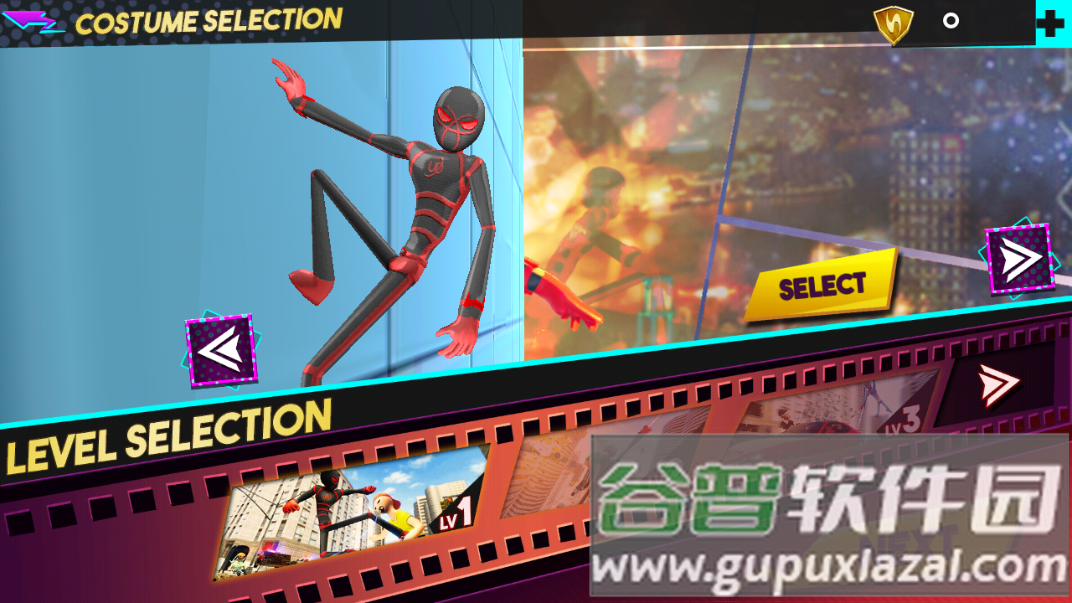 火柴蜘蛛丝超人安卓版截图1