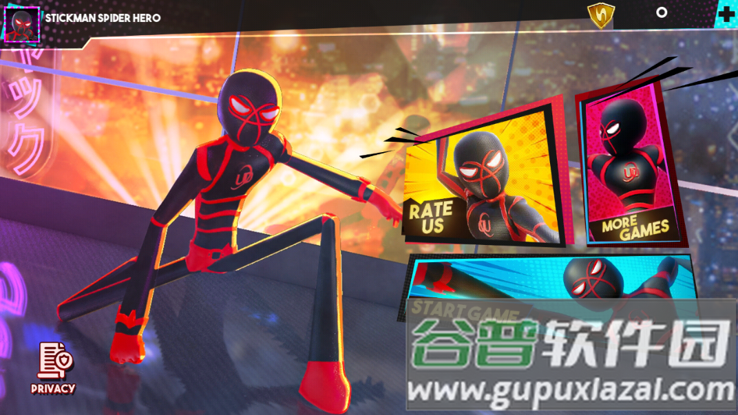 火柴蜘蛛丝超人安卓版截图2
