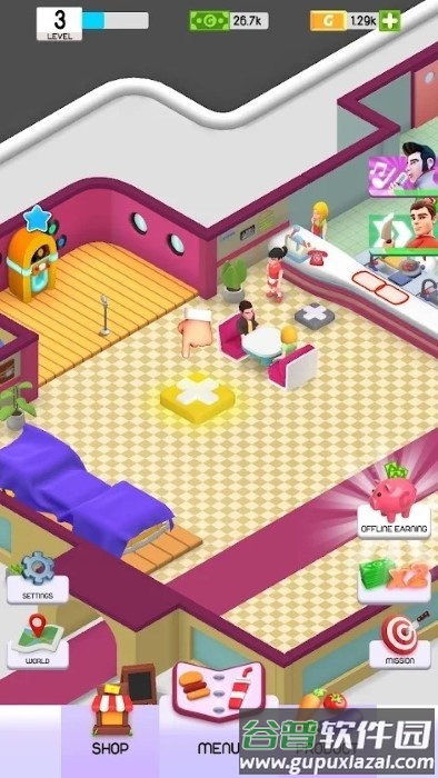 餐厅帝国大亨空闲游戏(restaurant empire tycoon idle)截图4