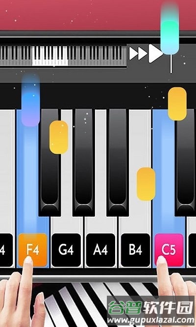 钢琴键盘音乐模拟游戏截图1