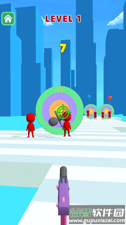 钉枪手跑战小游戏(nail them all)截图1