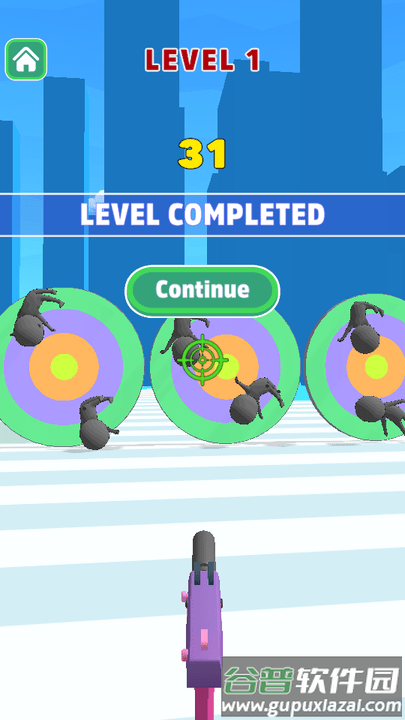 钉枪手跑战小游戏(nail them all)截图2