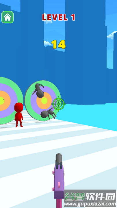 钉枪手跑战小游戏(nail them all)截图3