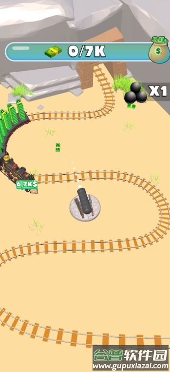 列车运行3D游戏(Train Run 3D)截图3